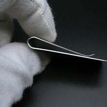 Men's Wallet ID Card Holder Stainless Steel Clip - Multicolor - View 12