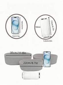 椭圆形储物篮，编织简约风格蓝色素色篮子，适用于客厅书桌、零食、水果、玩具储物、走廊、浴室，以及返校