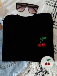 Women T-Shirts - Black - View 1