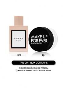 【定制套装】GUCCI BLOOM GUCCI 香水 5g + MAKE UP FOR EVER ULTRA HD 超高清无瑕粉底液 1g - 5ml+1g - 查看 2