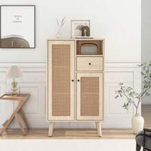 Storage Cabinets - Oak - View 1
