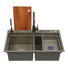 YUNRUX Kitchen Sinks - Grey - View 8