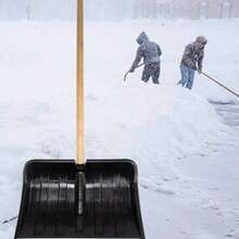 1-częściowa wielofunkcyjna łopata do odśnieżania, odpowiednia do odśnieżania podjazdów, chodników i parkingów, a także w ogrodach i na placach budowy. Można jej również używać do przenoszenia materiałów takich jak piasek, gleba i żwir. - Wielokolorowe - Zobacz 5