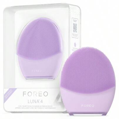 XAPY FOREO LUNA 4 Face Cleansing Br - Firming Face Masr - Anti Aging Care - Enhances Absoron - Simple Skin Care Tools - Sensitive Skin
