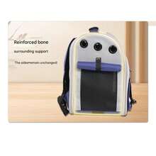 Ba lô cho mèo, túi đựng thú cưng ngoài trời di động, thân thiện với mèo, không biến dạng, ba lô cho chó dung tích lớn, ba lô hai vai thoáng khí cho mèo. - Nhiều màu - Xem 5