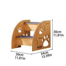 3/2-Story Pet Assistance Tools, Pet Wooden Stairs, Pet Game Tools - Multicolor - View 11