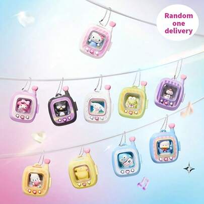  Miniso Sanrio Characters Pocket Spirit Series Blind Box, Colección de figuras de anime lindas y misteriosas para niñas