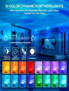 Luz de proyección de olas oceánicas, luz de cubo LED de 16 colores con control remoto, efecto de ondulación de agua 3D, iluminación ambiente romántica, adecuada para habitaciones de niños, meditación, relajación, baños y luces nocturnas. Esta luz de proyección de olas oceánicas cambiante de 16 colores es regulable y resistente al agua, viene con un control remoto y presenta efectos de iluminación de llama giratoria y ondulación del agua, adecuada para decoración de cuartos de ducha, baños y dormitorios. (Enchufar) - Multicolor - Ver 7
