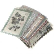 Estilo120 Hojas Retro Sello Pegatinas Planta Estampilla CalcomaníAs Vintage CalcomaníAs Salchichas Surtido Sobre Adhesivo Sobre Bolsa De Sello Para Diario De Scrapbook DIY CraftVersióN Mejorada