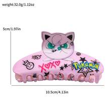 pocket monsters 1pc/4pcs Pokémon, Pikachu, And Togepi Hair Clips. These Are Stylish And Versatile Hair Accessories That Adorn Hairstyles, Making Them More Eye-Catching. They Are Sweet And Cute Hair Clips. Fashion Claw Clips Elegant Hair Claws Casual Hair Clutch Beauty Hair Jaw Clip - Multicolor - View 16