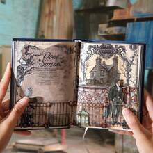 50mm*2M 复古锈迹斑斑的栅栏剪贴簿用品 PET 胶带，创意黄铜铁艺栅栏链条图案装饰贴纸，防水 DIY 胶带，学校文具用品 - 彩色 - 查看 10