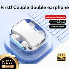 2pcs Earphones, In-Ear + Clip-On Style, Suitable For All, Daily Versatile Appearance, Fashionable Design, Type-C Charging Compatible With Multiple Devices, Extra-Long Battery Life, - Available In Multiple Colors - View 7