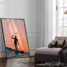 1 Tấm Poster Lướt Sóng Cổ Điển, Tranh Nghệ Thuật Lướt Sóng Phong Cách Retro, Thập Niên 1990, Tranh Treo Tường, Poster Thời Trang, Trang Trí Tường, Poster Phong Cách Tối Giản Hiện Đại, Trang Trí Phòng Khách và Phòng Ngủ, Trang Trí Phòng Tắm, Quà Tặng Lý Tưởng, Không Khung - Nhiều màu - Xem 2