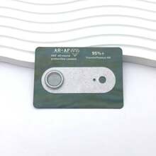 1pc Glitter Integrated Tempered Glass Camera Lens Protector, Full Coverage Anti-Scratch Camera Protective Cover, Compatible With Iphone 17/17 Air/17 Pro/17 Pro Max Series Applicable To Daily Shield, Office, Home Daily Shield Office Home Phone Camera Cover Sparkling Crystal Waterproof Shockproof Anti-Fall Scratch Resistant