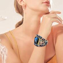 1pc Bohemian Style Compatible With Apple Watch Band, Adjustable Strap, Compatible With Apple Watch Ultra/Series 3/2/1/SE/S11/S10/S9/S8/S7/S6/S5/S4/S3/S2/S1, Fashion & Elegant, Suitable For Young People, Can Be A Gift For Girlfriend, Replaceable Smart Watch Band, Metal Band, Lightweight, Size Options 38mm/40mm/41mm/42mm/44mm/45mm/49mm/46mm (Watch Not Included), Unisex