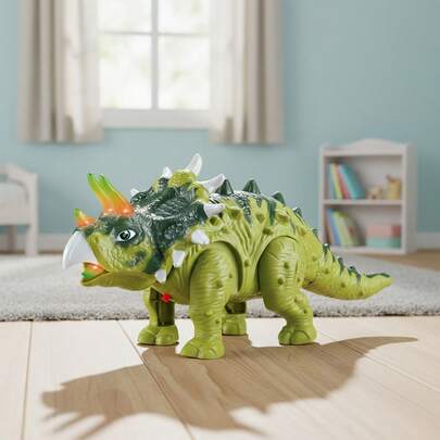 New Kids Toys - Dinosaur Toys For Children, Automatic Walking, Lightweight, Roaring Sound, Halloween Toy Gift, Surprise Birthday Gift And Christmas Gift For Boys