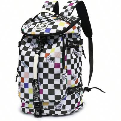 Gym Duffle Bag Backpack 4 - Way Waterproof with Shoes Compartment travel Sport Hiking laptop