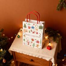 3个/5个/10个装圣诞新年甜点包装袋，情人节牛皮纸礼品袋，蛋糕烘焙面包外卖袋 - 派對禮品袋 - 查看 6