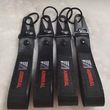 Creative Woven Ribbon Keychain Pendant And Modified Motorcycle Hook Gift Embroidered Eagle Beak Metal Keychain - 1 - View 6