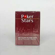 54pcs Extra Large Index Plastic Playing Cards - High Quality Matte Red & Black Poker Cards, Professional For Card Games And Magic Performances - Multicolor - View 5