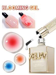 XEIJAYI 1支装 15ml 持久透明橡胶甲油胶，LED UV 强韧指甲，高光泽封层甲油胶 - 無色 - 查看 6