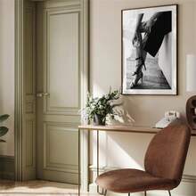 1 件奢华时尚印花，黑白风格，高级时尚艺术，装饰画，海报，别致艺术，墙面艺术，时尚海报，墙面装饰，现代简约风格海报，客厅和卧室装饰，浴室装饰，理想礼物，不含画框 - 彩色 - 查看 3