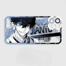 Funda de teléfono Anime Blue Lock Nagi Seishiro Rin Itoshi compatible con Samsung Galaxy S25 S24 S22 S23 Plus Note 20 Ultra 5G S21 S20 FE, funda compatible con  17, funda  17 Pro, funda  17 Pro Max - S19117 - Ver 8