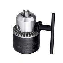 SDS Plus免匙夹头适配器 - 1.5-13mm钻夹头带扳手，可将冲击钻转换为标准钻（冲击功能禁用） - 黑色 - 查看 4