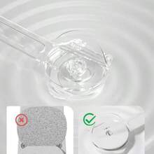 2个儿童安全冰箱锁，婴儿安全法式冰箱门锁，冷冻室锁，隐形橱柜锁，易于安装，无需工具或钻孔（透明）