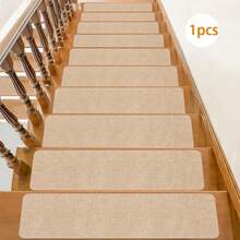 防滑楼梯垫，室内自粘式踏步垫，四季通用家居装饰楼梯垫，冬季保暖防滑楼梯垫，可选1/7/15片装，适用于室内木质台阶，可水洗重复使用，是儿童、老人和宠物的理想之选，防止宠物和老人滑倒，装饰性楼梯垫 - 彩色 - 查看 32