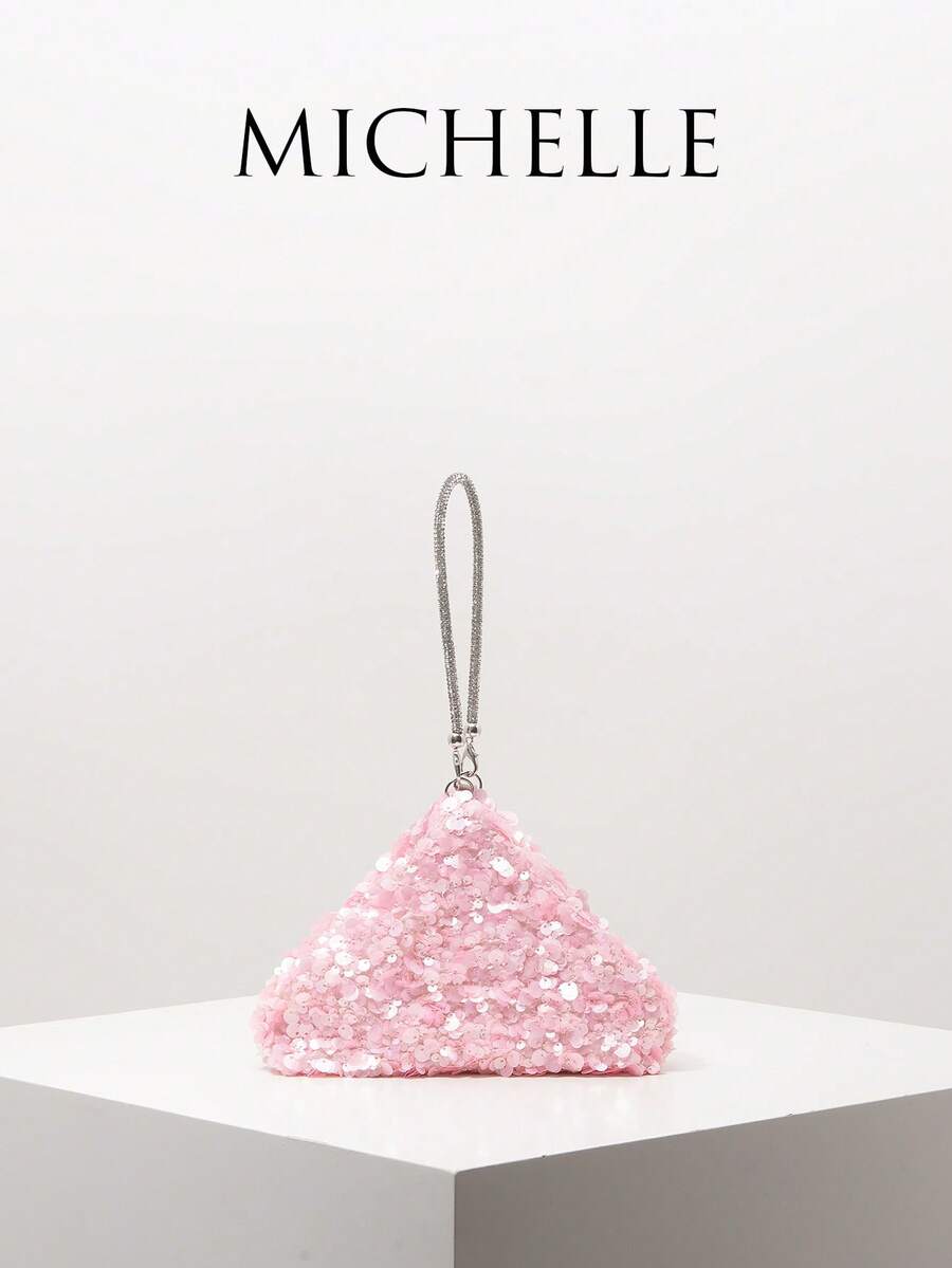 Mini Wallet, Bridal Party Bag, Sequin Bag, Ball Gown Bag, Ball Gown Accessories, Novelty Bag, Wedding Supplies, Women's Gift, Christmas Bag, Valentine's Day Bag (Random Pattern)