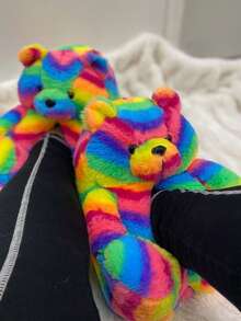 Teddy Bear Home Slippers Cute, Fun, And Quirky Snail Cartoon Home Warm Shoes.,Cartoon Cat-Themed Fun Slippers, Women's Warm Cat Slippers, Cartoon Cat Warm Slippers,Strawberry Fun Slip-On House Slippers, Closed-Heel Warm House Slippers, Women's Cotton Shoes, Strawberry Fruit Pattern, Fun Cartoon Shoes,A Pair Of Cute And Fun Cartoon Women's Home Warm Shoes, Adorable Warm Slippers, Flat Shoes, Fun Cartoon Bunny Quirky Shoes, Cosplay Shoes, Couple Shoes, Cartoon Shoes, Student Shoes, Funny Shoes, Millennial Style Women's Warm Shoes, Flat Home Slippers, Men's And Women's Funny Shoes, Halloween, Christmas, Cartoon Cosplay Shoes, Santa Claus Shoes, One Size Fits All, Warm Shoes, Snow Home Shoes, Quirky Shoes, Creative Shoes, Cute And Fun Animal Shoes, Cartoon Puppy, Cartoon Bunny Flat Home Slippers, Silent Shoes For Wooden Floors, Women's Slippers, Men's Slippers, Couple Slippers, Plus Size Warm Shoes, Snowy Indoor Home Slippers. - Nhiều màu - Xem 3