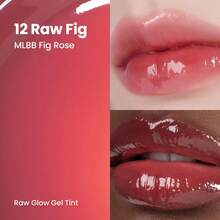 hince Raw Glow Lip Tint RAW FIG 12 4ml - Stain Glazed, Glossy Dewy Lip Gloss, Non Sticky & Long Wearing For Natural Glass Glow, Hydrating, Moisturizing Liquid Lipstick, Vegan - 原圖 12 - 查看 2