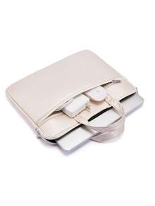 1个纯色休闲笔记本电脑内胆包，适用于13.3/14/15.4/15.6/16/17英寸笔记本电脑，兼容华为/苹果/惠普/海狮等品牌。 - 彩色 - 查看 8