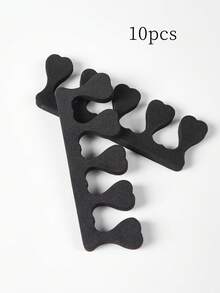 klimonla 10 piezas Separador de dedos de alta calidad Básico Living, Suministros para uñas, Herramientas para uñas, Herramientas de arte para uñas, De vuelta a la escuela, Uñas, Herramientas para uñas postizas - Negro - Ver 4