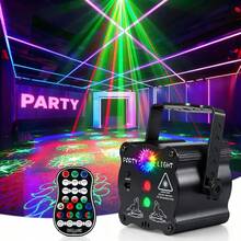 New USB Party Light, Multi-Mode Voice Controlled Laser Light Flashing Stage Light Projector With Remote Control, Autumn Special Offer, Suitable For Home Indoor Parties, Birthday Decoration, Club Dance, Karaoke, Halloween And Christmas Performances - Black - View 7