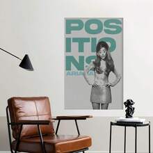 Framed Aria Na Grande Poster - Aria Na Poster - Pop Music Wall Art - Digital Print - Gift - Aria Na Grande Print Home Living Room Office Wall Decor, Perfect Gift And Wall Decoration - 框架 - 查看 4