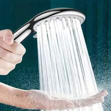1pc Pressure-Controlled Handheld Shower Head, With 5 Adjustable Water Modes, A Shower Head For The Bathroom, A Shower Head, Bathroom Hardware, Bathroom Accessories, Enjoy A Luxurious Bathing Experience - Multicolor - View 2