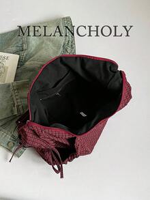 Fashionable Unique Design Autumn/Winter New Arrival One Shoulder Underarm Crossbody Bag - Red - View 10