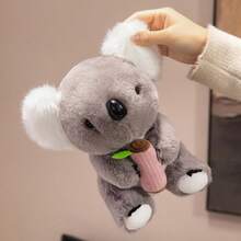 1 buc păpușă de pluș realistă Koala, drăguț desen animat șezând Koala păpușă de pluș, cadou suvenir pentru copii, figurină animal mic, cadou pentru prietena, cel mai bun prieten, Ziua Mamei, absolvire - Multicolor - Vizualizare 7