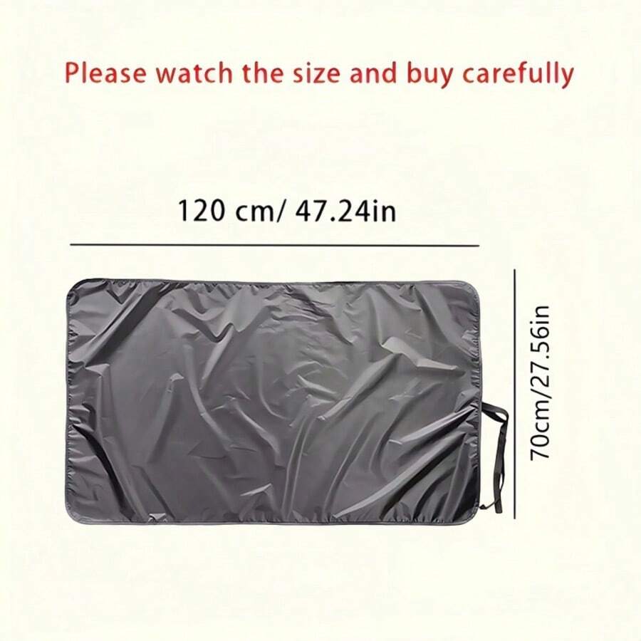 1pc Polyester Fiber Cargo Mat, Car Trunk Pet Pad For Automotive Trunk Protection - Universal Cargo Floor Mat For Vehicle Accessories, Car Trunk Mat
