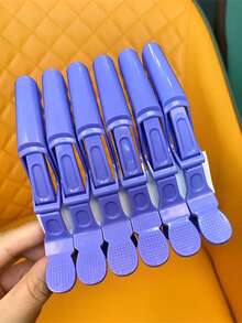 36/24/12/10/7/6/1pc Set Salon Crocodile Clips, Plastic Crocodile Clips, Seamless Bangs Clips, Duck Bill Crocodile Clips, Makeup Artist Side Positioning Clips, Hairstylist Sectioning Clips, Suitable For Salon, Home Or Hotel Travel, Non-Slip Crocodile Clips, Multi-Functional Hair Clips, Hairstyling Tools, Head Accessories, Hair Accessories For Women - Multicolor - View 23