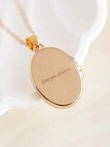 Custom Photo Necklace, Butterfly Engraved Necklace, Photo Locket Necklace, Butterfly Necklace, Christmas Gift, Wedding Gift, Sister Gift For Her - Multicolor - View 3