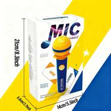 Trò chơi Ca Sĩ Tồi Tệ - Bộ trò chơi board game dành cho tiệc tùng, bao gồm micro + thẻ gợi ý + quân cờ âm nhạc, dành cho 2-10 người chơi, thích hợp cho đêm chơi game gia đình / sinh nhật / giải trí nhóm, thử thách ca hát dành cho người lớn, quà tặng cho người yêu âm nhạc. - Nắm lấy micro - Xem 10