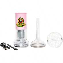 RollBotz Robokone - Molino de molienda de abalorio con embudo cargable rosa - Rosado - Ver 2