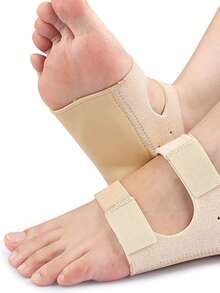 2-In-1 Insole, Soft Underfoot, Shock-Absorbing, Foot Sleeve - Black - View 4