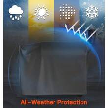 AWYYGrill Cover For Traeger 780/34 Series Zipper Design Heavy Duty And Waterproof Pellet Cover For Traeger Texas Pro 34 Grills - Black - View 6