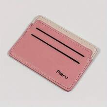 Women's Card Holder, Multi-Card Slot Ultra-Thin Wallet With Secure Cash Compartment. This Compact And Minimalist Card Holder Design Is Fashionable, Able To Protect Your Credit Cards And ID, And Also Convenient For Cash Management. - Multicolor - View 12