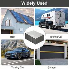 20 Piezas Material Insonorizante Automotriz Aislante Termico, Almohadilla de Aislamiento trmico insonorizada, Almohadilla de Aislamiento Trmico Insonorizada Ignfuga para Coche 250x 180x 5mm - inicial - Ver 7