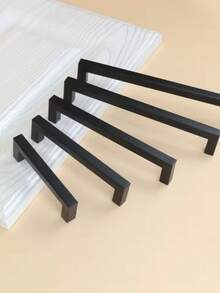 1/4 Cái Tay nắm cửa tủ đồ nội thất Khoảng cách lỗ với ốc vít và công cụ lắp đặt cho trang trí nhà bếp - màu đen - Xem 9